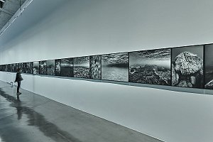 Nicolas Floc'h, {Invisible} (détail), vue de l'exposition Nicolas Floc'h, {Paysages productifs}, 2020.