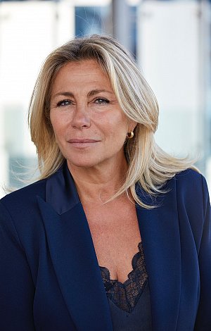 Portrait de Caroline Pozmentier-Sportich, présidente du Frac